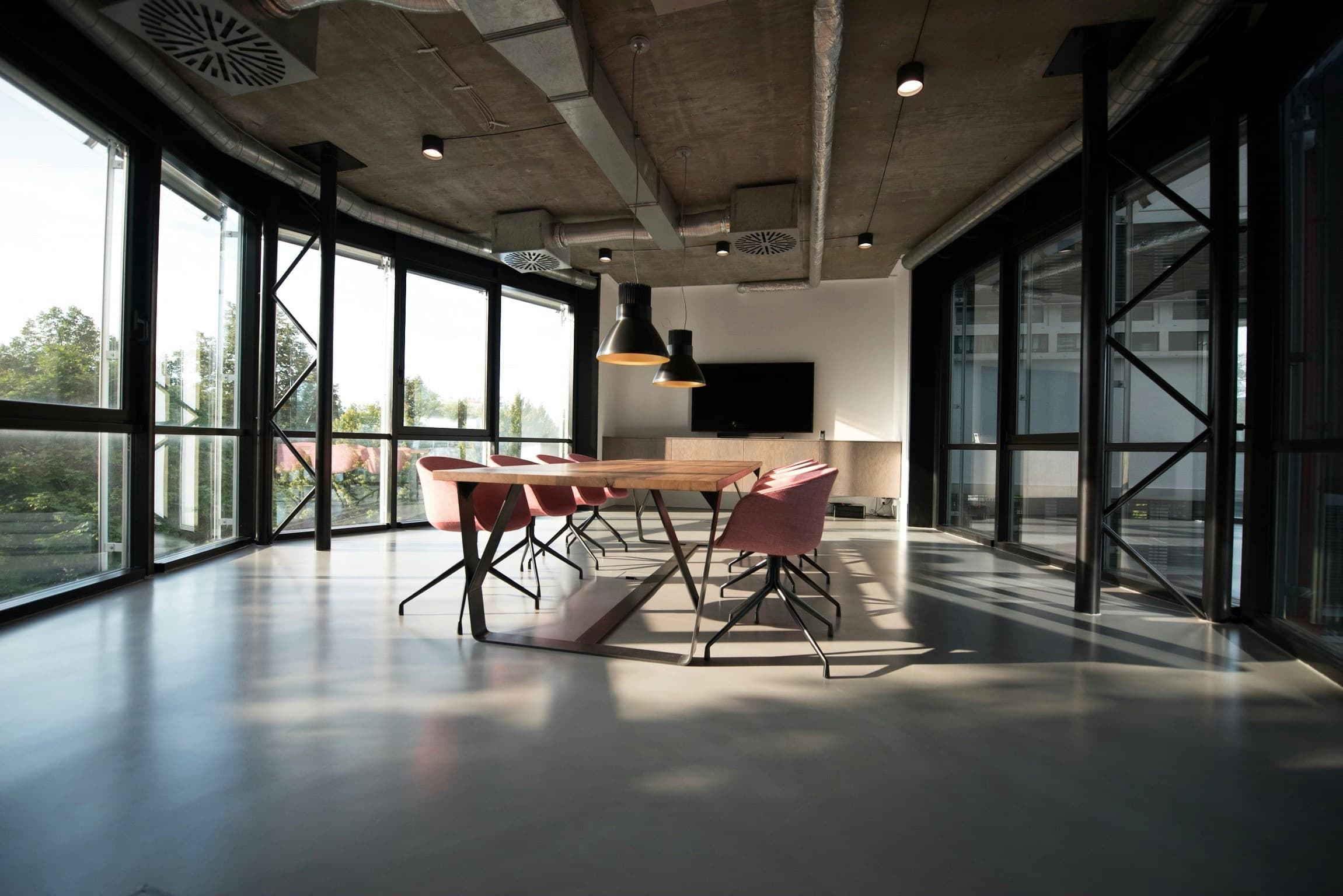 Commercial building construction